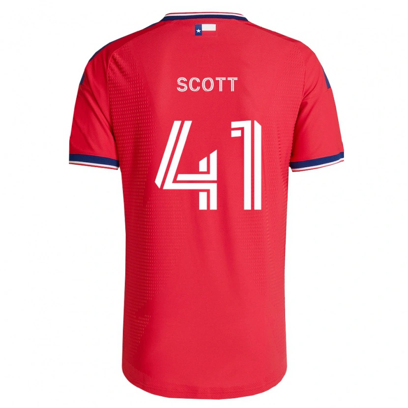 Danxen Men Tarik Scott #41 Red Blue White Home Jersey 2026/27 T-Shirt