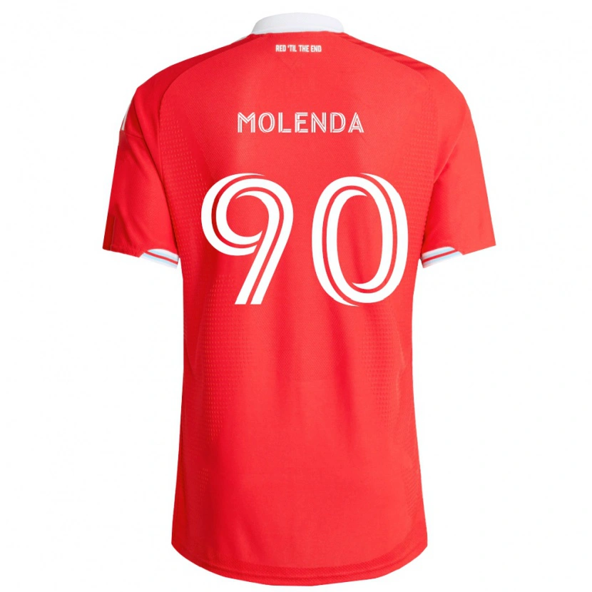 Danxen Men David Molenda #90 Red Deep Blue White Home Jersey 2026/27 T-Shirt
