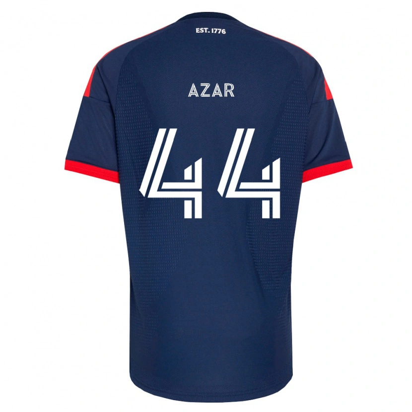 Danxen Men Logan Azar #44 Royal Blue Red White Home Jersey 2026/27 T-Shirt