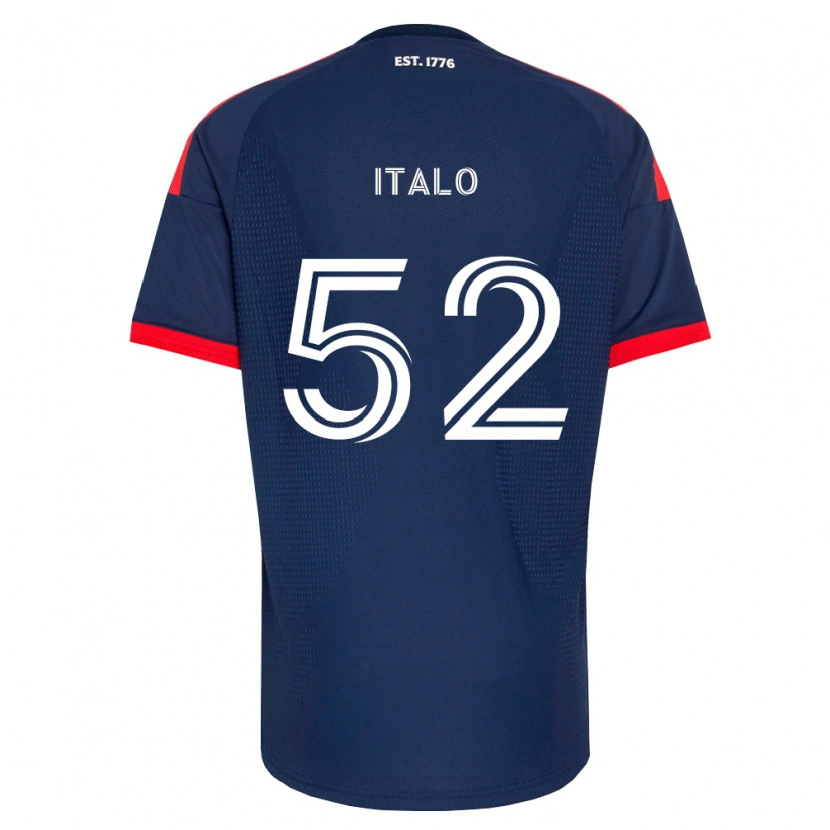 Danxen Men Ítalo #52 Royal Blue Red White Home Jersey 2026/27 T-Shirt