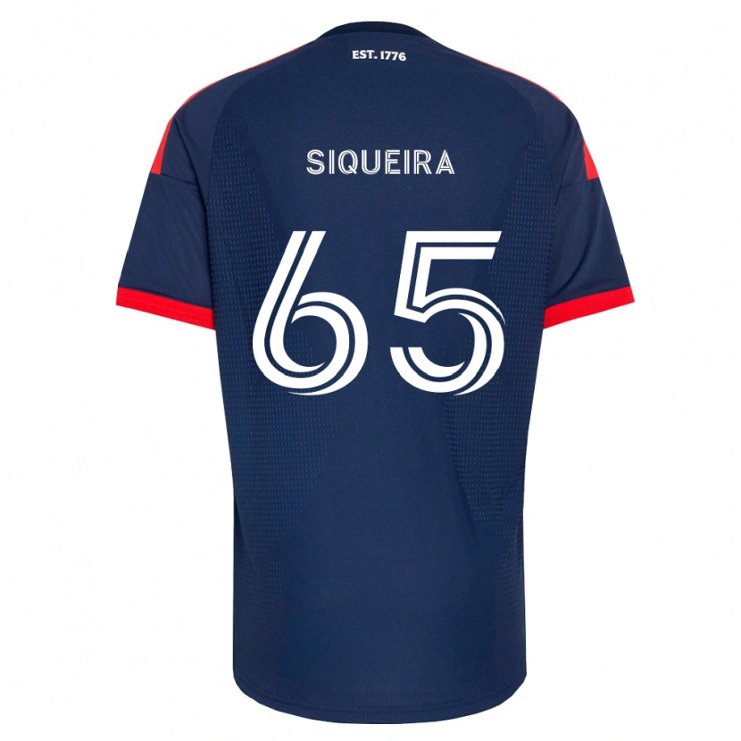 Danxen Men Judah Siqueira #65 Royal Blue Red White Home Jersey 2026/27 T-Shirt