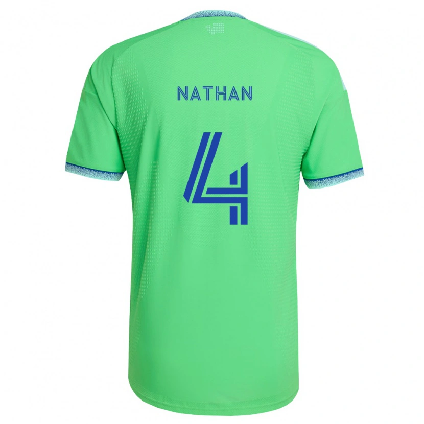 Danxen Men Nathan #4 Green Light Blue Home Jersey 2026/27 T-Shirt