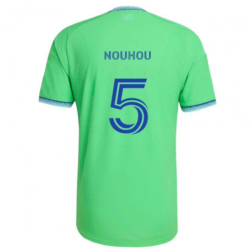 Danxen Men Nouhou Tolo #5 Green Light Blue Home Jersey 2026/27 T-Shirt