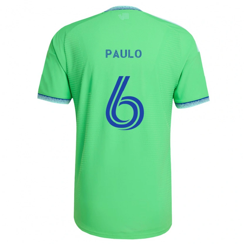 Danxen Men João Paulo #6 Green Light Blue Home Jersey 2026/27 T-Shirt