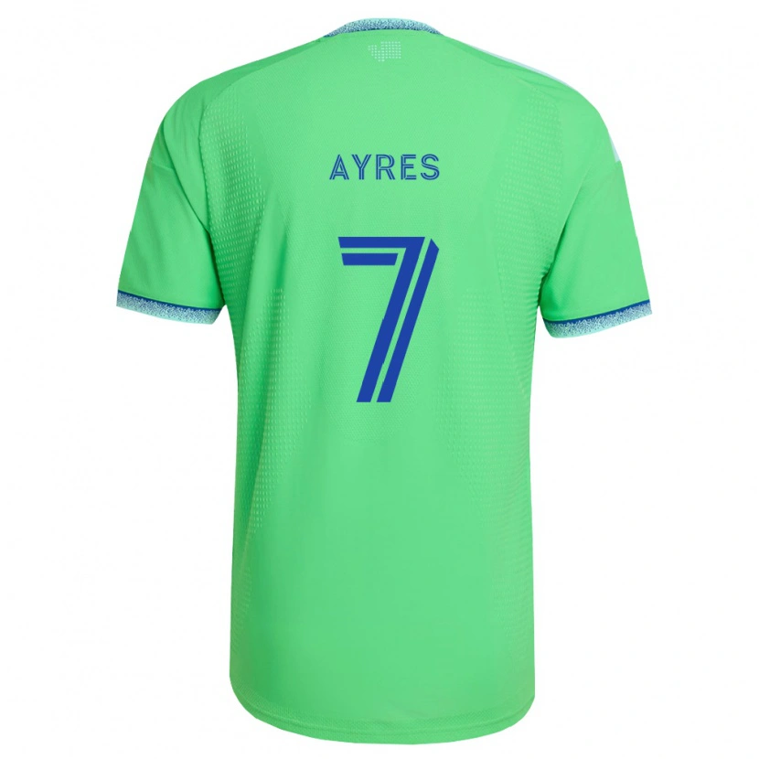 Danxen Men Melina Ayres #7 Green Light Blue Home Jersey 2026/27 T-Shirt