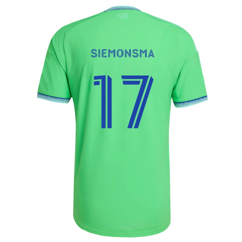 Danxen Men Sianna Siemonsma #17 Green Light Blue Home Jersey 2026/27 T-Shirt