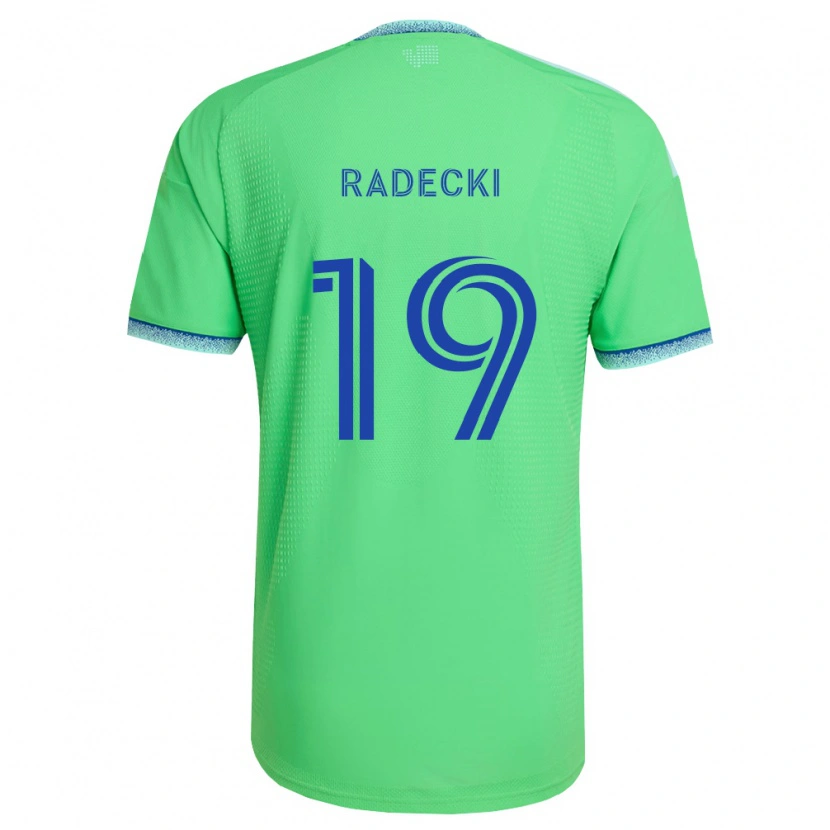 Danxen Men Taylor Radecki #19 Green Light Blue Home Jersey 2026/27 T-Shirt