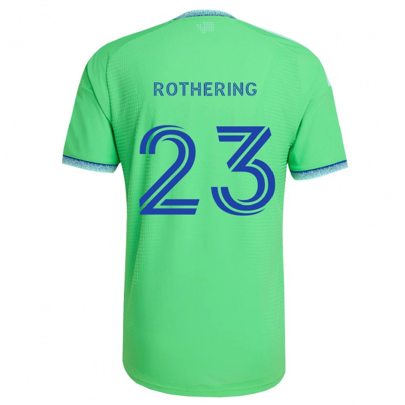 Danxen Men Holly Rothering #23 Green Light Blue Home Jersey 2026/27 T-Shirt