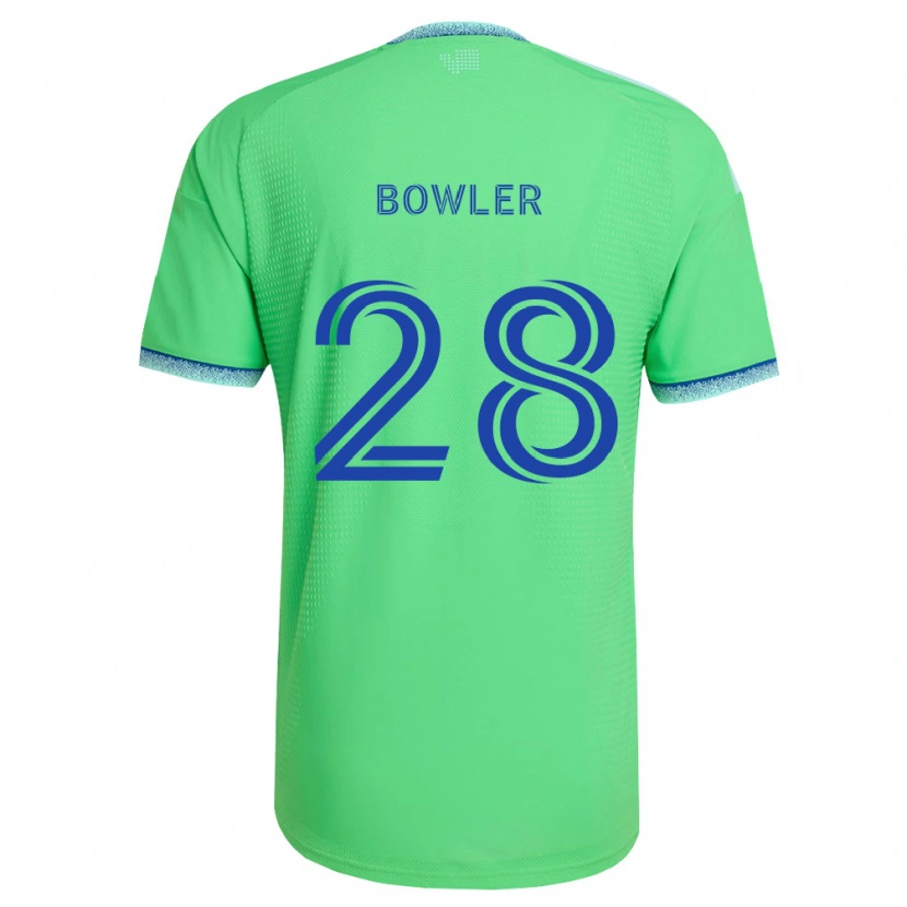 Danxen Men Rachel Bowler #28 Green Light Blue Home Jersey 2026/27 T-Shirt