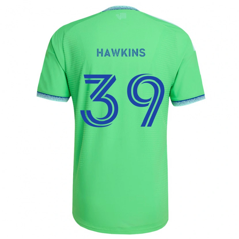 Danxen Men Stuart Hawkins #39 Green Light Blue Home Jersey 2026/27 T-Shirt