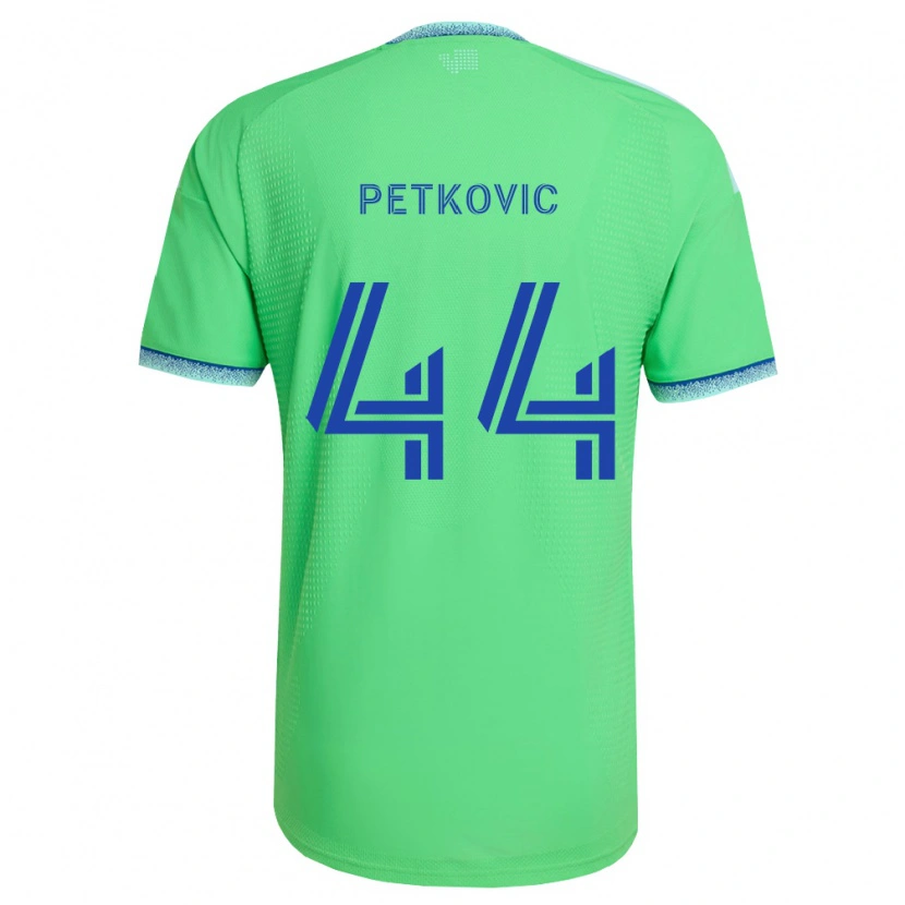 Danxen Men Nikola Petković #44 Green Light Blue Home Jersey 2026/27 T-Shirt