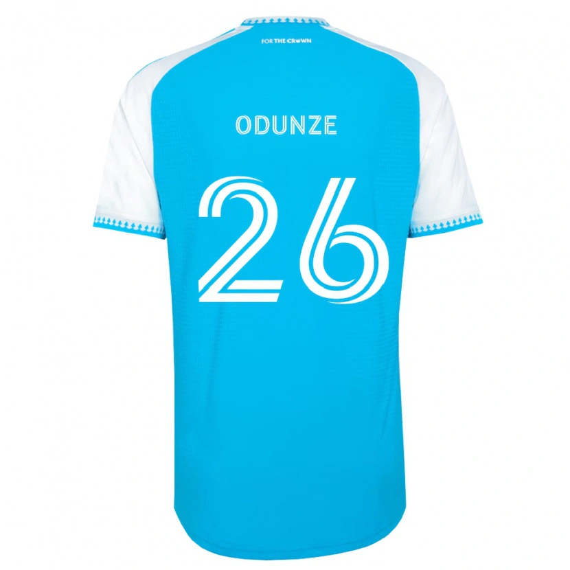 Danxen Men Chituru Odunze #26 Sky Blue White Black Home Jersey 2026/27 T-Shirt