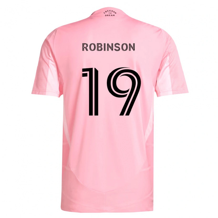 Danxen Men Robbie Robinson #19 Pink Black Home Jersey 2026/27 T-Shirt