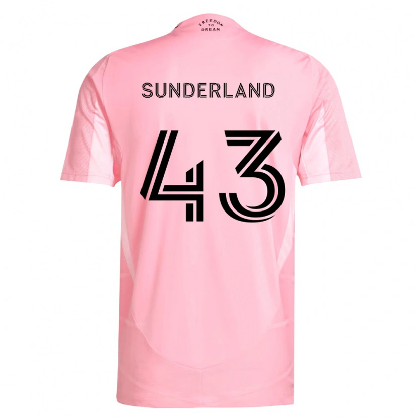 Danxen Men Lawson Sunderland #43 Pink Black Home Jersey 2026/27 T-Shirt