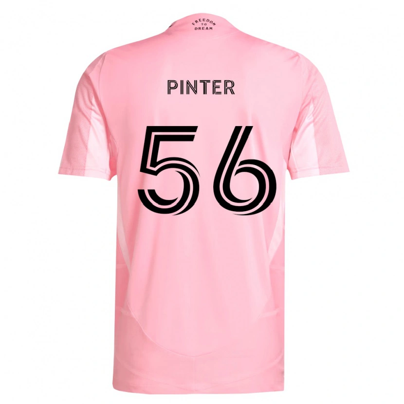 Danxen Men Dániel Pintér #56 Pink Black Home Jersey 2026/27 T-Shirt