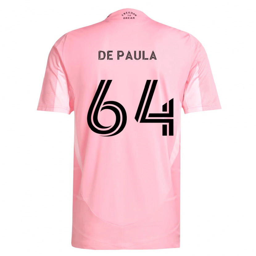 Danxen Men Matteo De Paula #64 Pink Black Home Jersey 2026/27 T-Shirt
