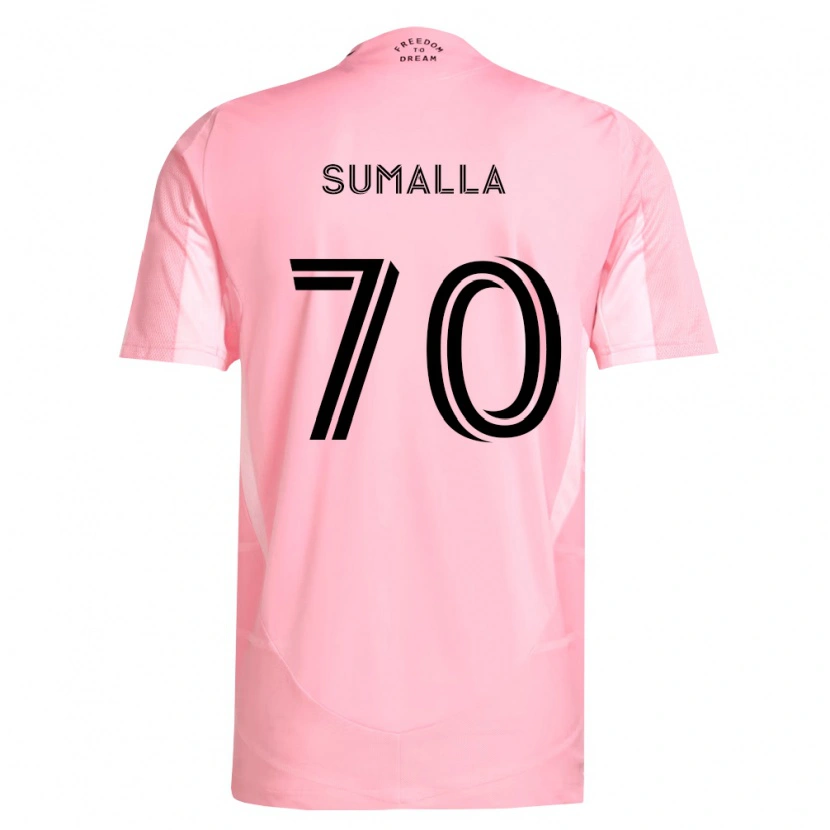 Danxen Men Daniel Sumalla #70 Pink Black Home Jersey 2026/27 T-Shirt