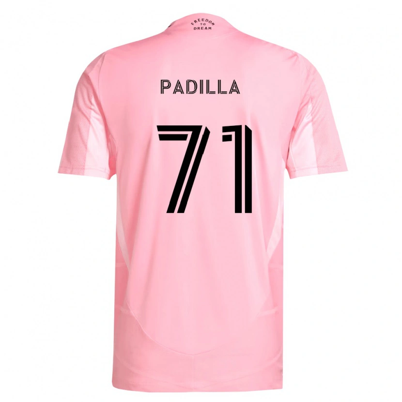 Danxen Men Alexander Padilla #71 Pink Black Home Jersey 2026/27 T-Shirt