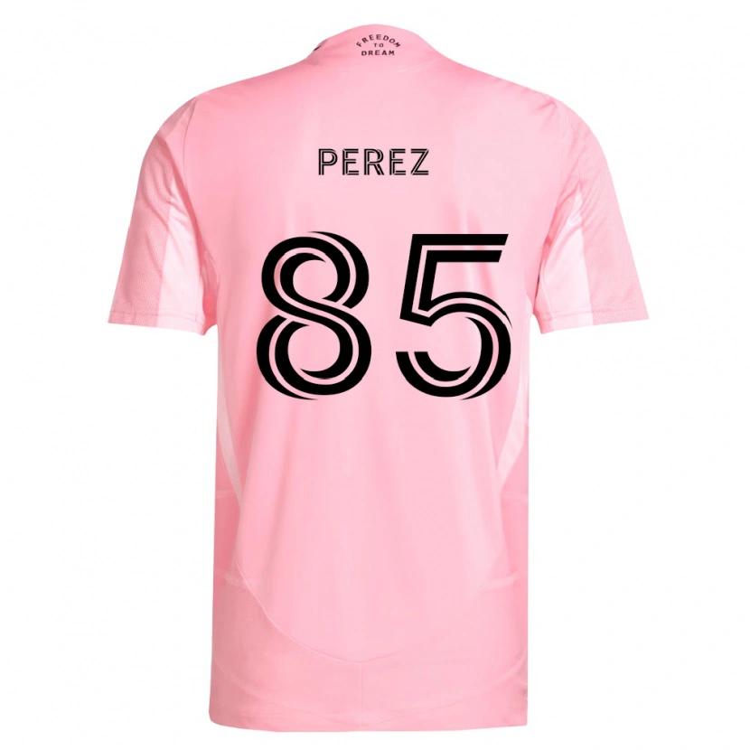 Danxen Men Matthew Perez #85 Pink Black Home Jersey 2026/27 T-Shirt