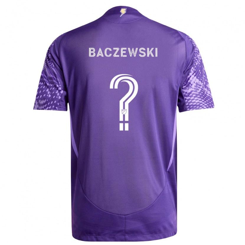 Danxen Men Dominik Baczewski #0 Purple White Home Jersey 2026/27 T-Shirt