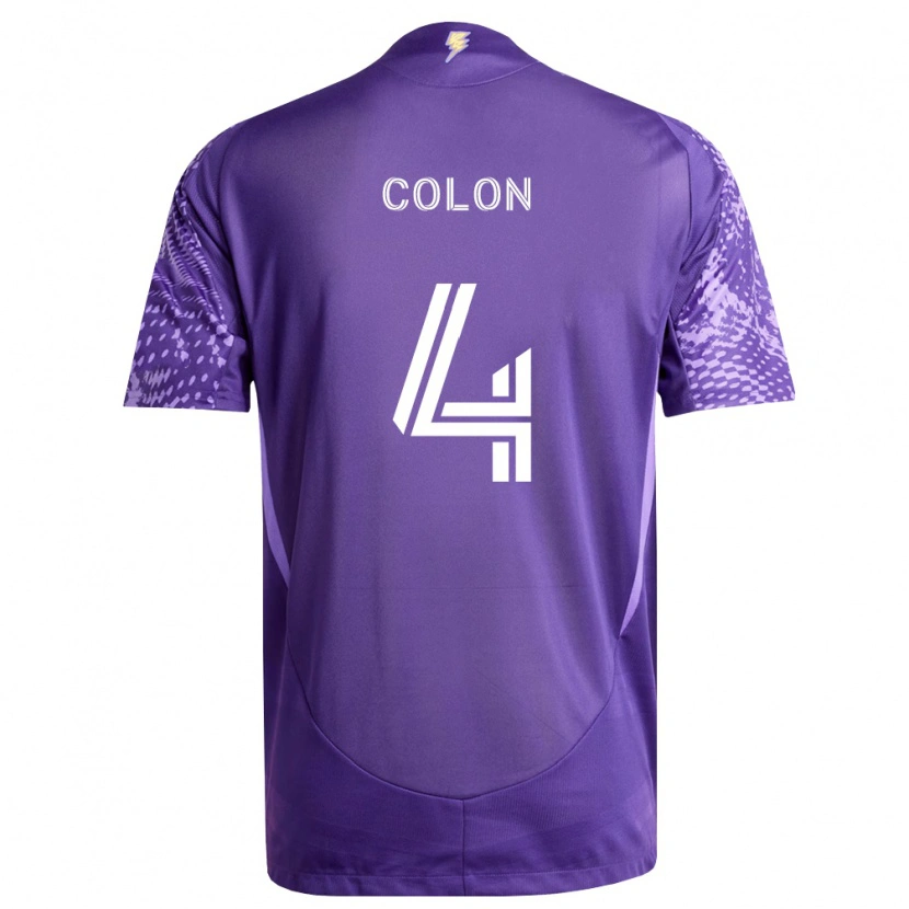 Danxen Men Xzavier Colon #4 Purple White Home Jersey 2026/27 T-Shirt