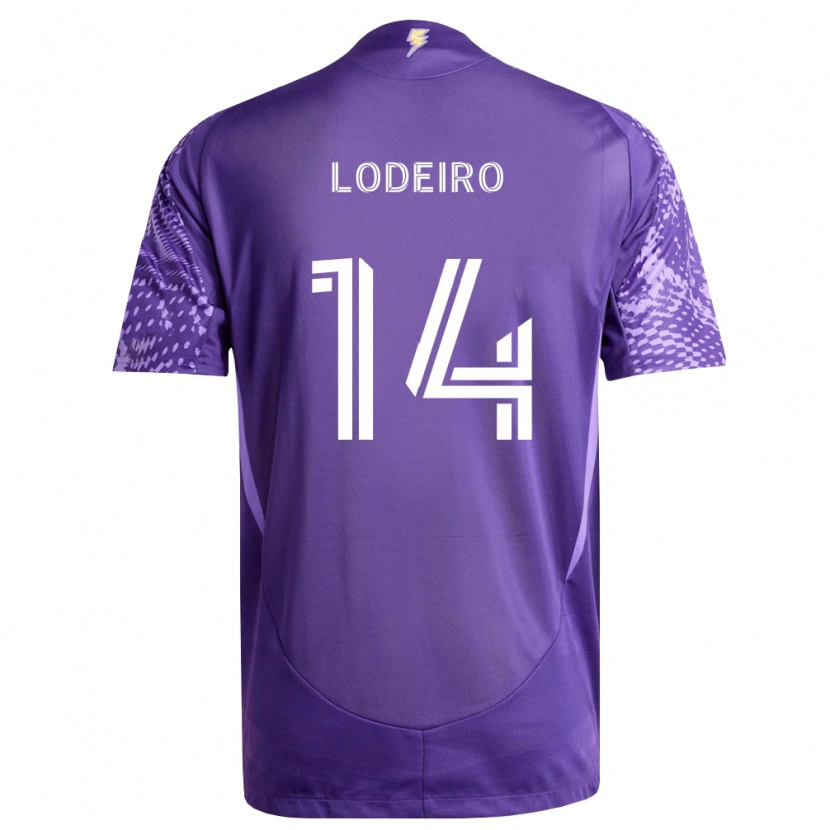 Danxen Men Nicolás Lodeiro #14 Purple White Home Jersey 2026/27 T-Shirt