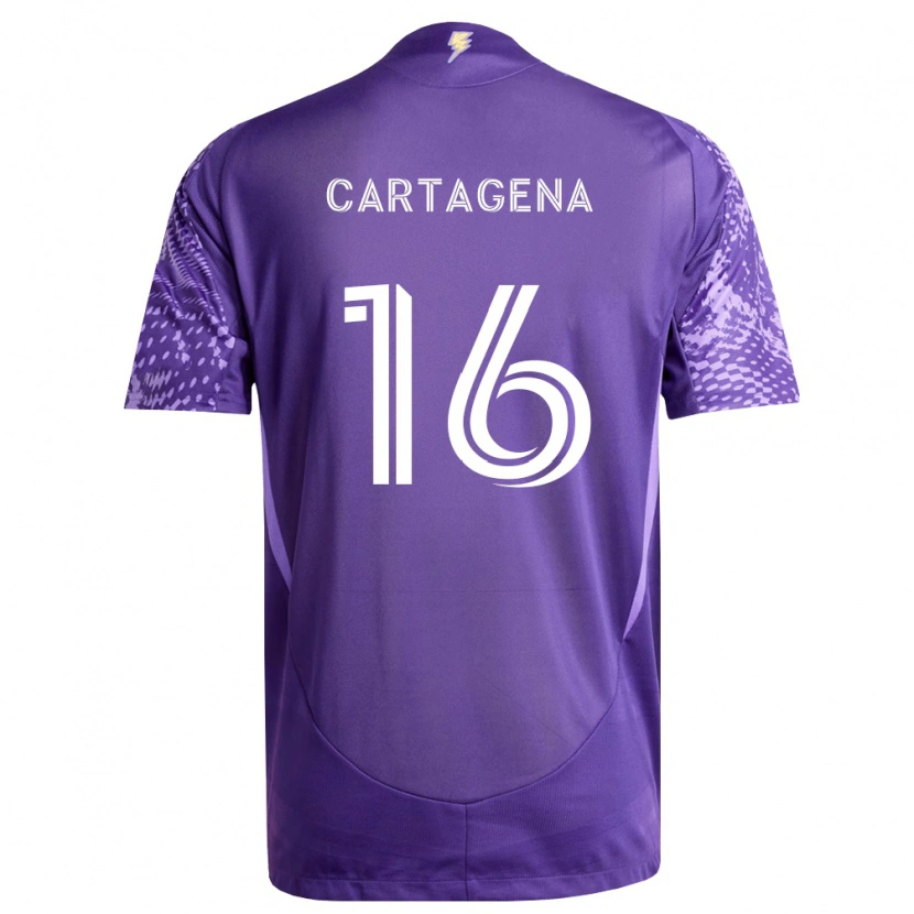 Danxen Men Wilder Cartagena #16 Purple White Home Jersey 2026/27 T-Shirt
