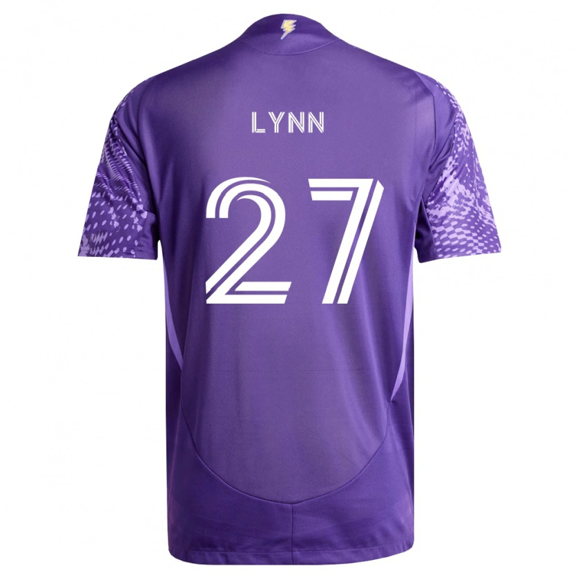 Danxen Men Jack Lynn #27 Purple White Home Jersey 2026/27 T-Shirt