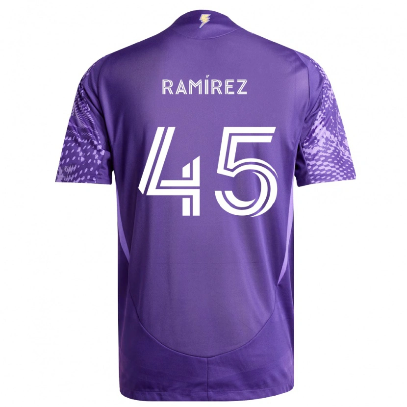 Danxen Men Jacob Ramírez #45 Purple White Home Jersey 2026/27 T-Shirt