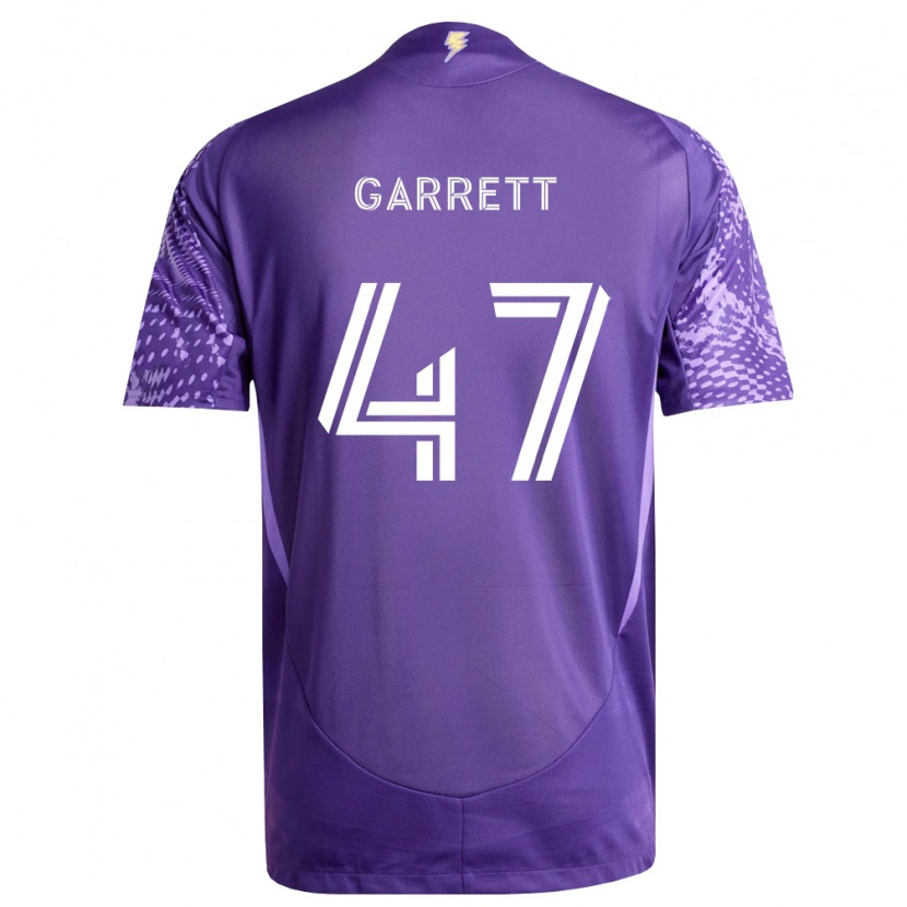 Danxen Men Ian Garrett #47 Purple White Home Jersey 2026/27 T-Shirt