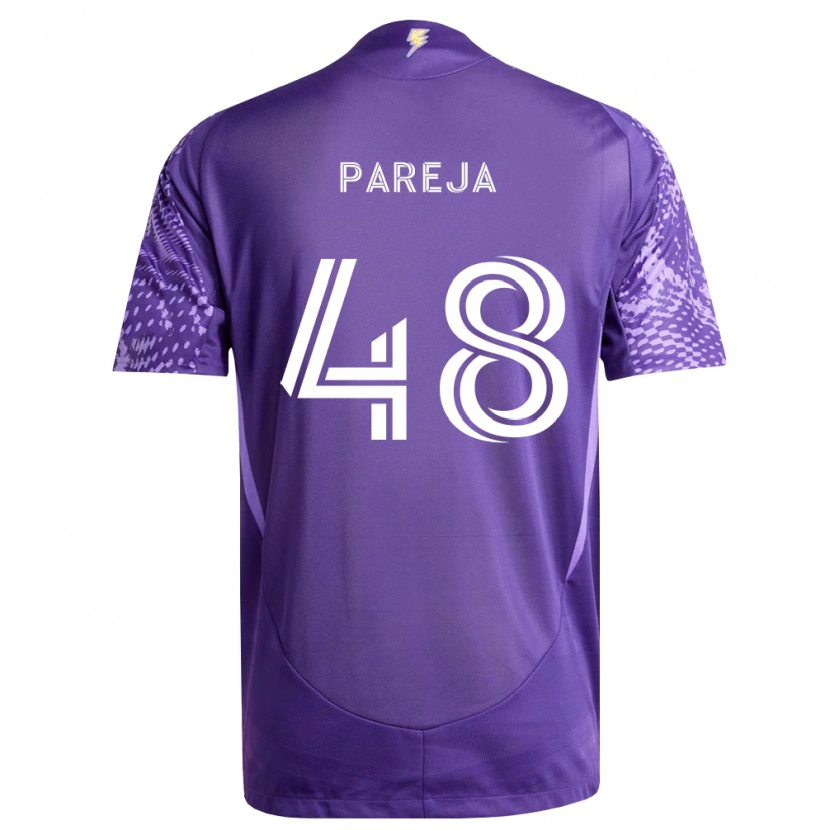 Danxen Men Diego Pareja #48 Purple White Home Jersey 2026/27 T-Shirt