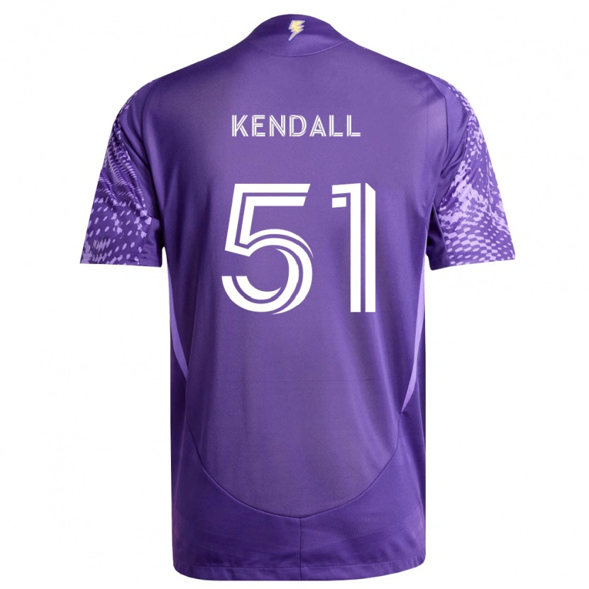 Danxen Men Brady Kendall #51 Purple White Home Jersey 2026/27 T-Shirt