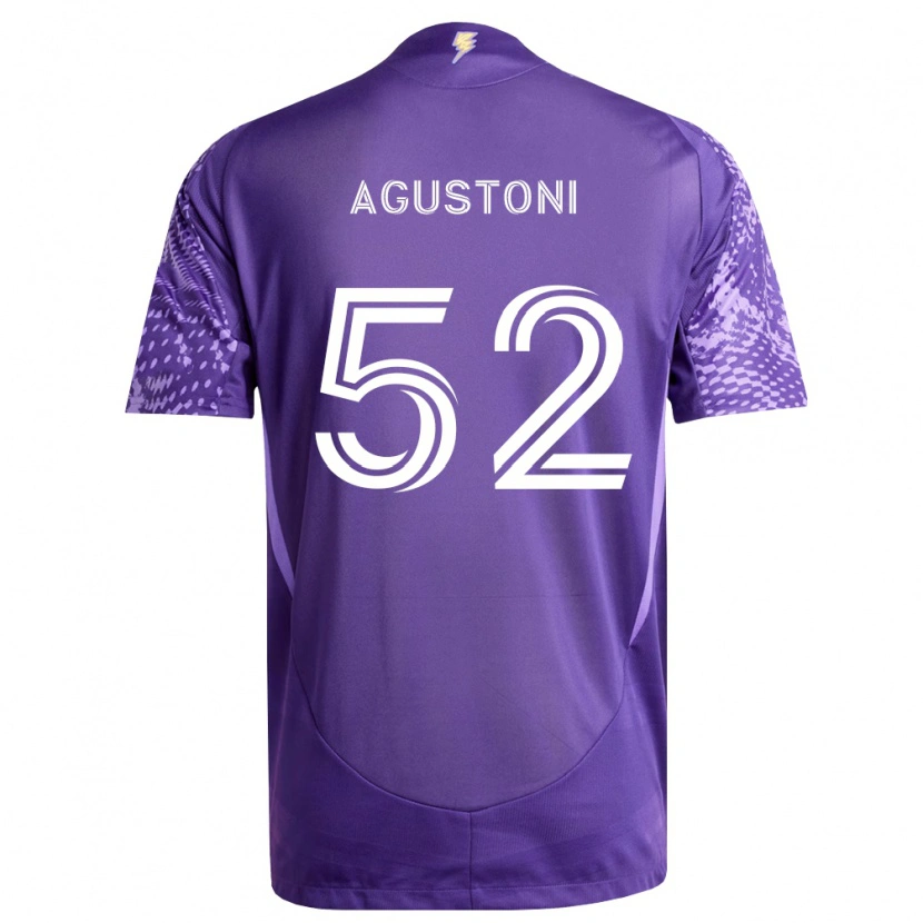 Danxen Men Gonzalo Agustoni #52 Purple White Home Jersey 2026/27 T-Shirt