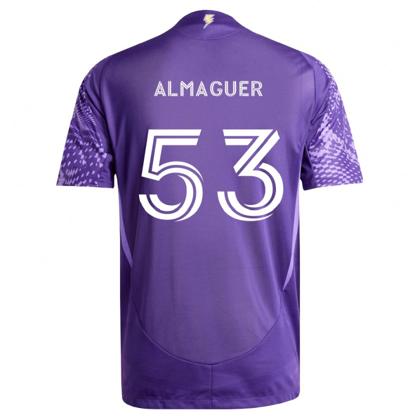 Danxen Men Jorge Almaguer #53 Purple White Home Jersey 2026/27 T-Shirt