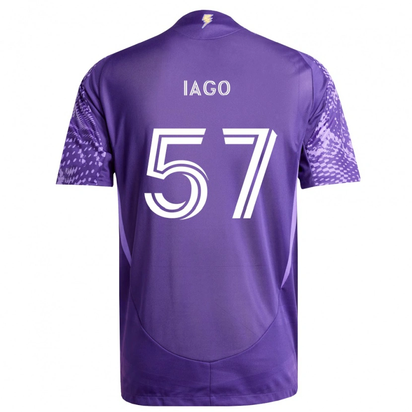 Danxen Men Iago Teodoro #57 Purple White Home Jersey 2026/27 T-Shirt