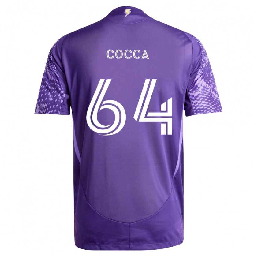 Danxen Men Manuel Cocca #64 Purple White Home Jersey 2026/27 T-Shirt