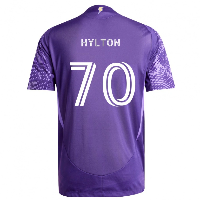 Danxen Men Justin Hylton #70 Purple White Home Jersey 2026/27 T-Shirt