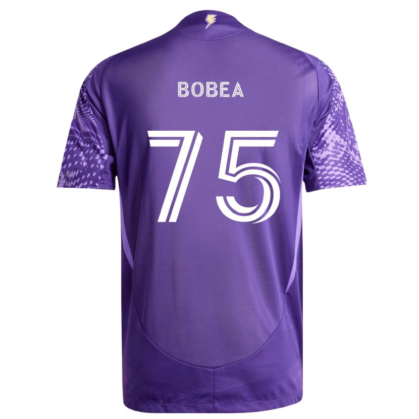 Danxen Men Nicolás Bobea #75 Purple White Home Jersey 2026/27 T-Shirt