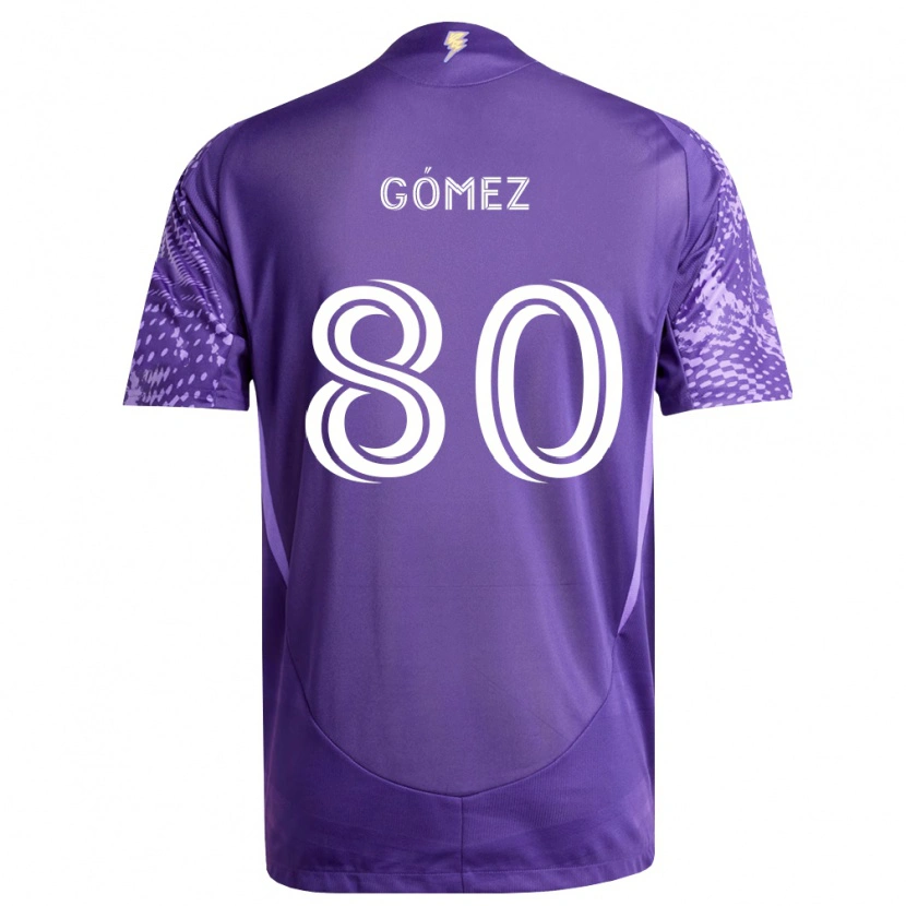 Danxen Men Ignacio Gómez #80 Purple White Home Jersey 2026/27 T-Shirt