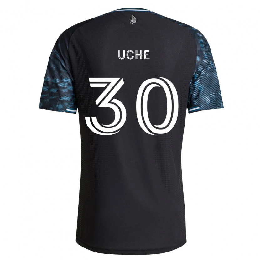 Danxen Men Cc Uche #30 Black White Home Jersey 2026/27 T-Shirt