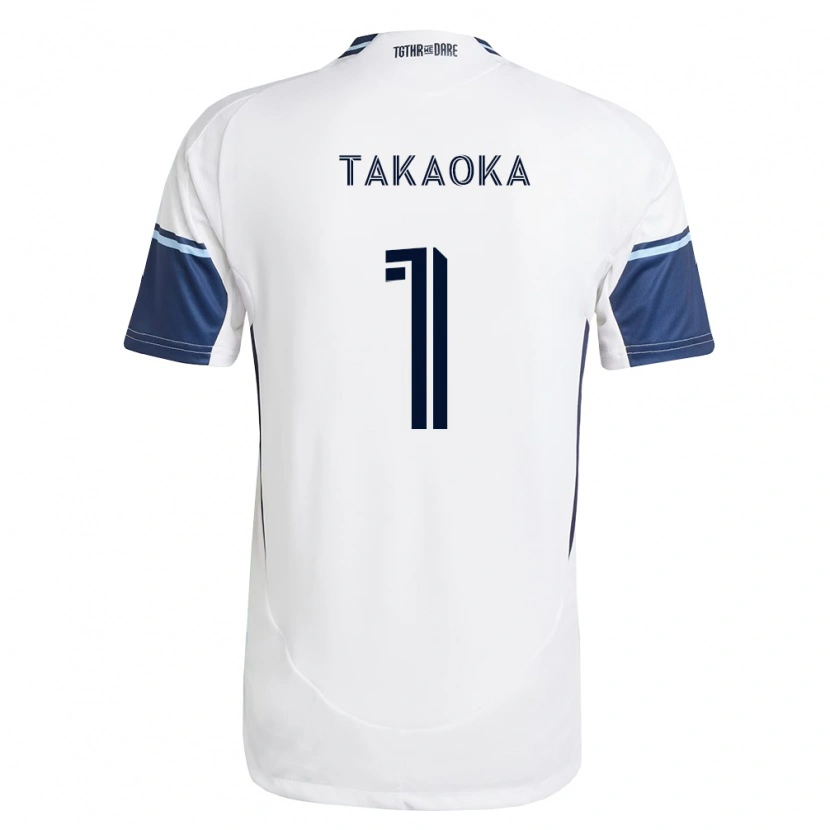 Danxen Men Yohei Takaoka #1 White Royal Blue Home Jersey 2026/27 T-Shirt