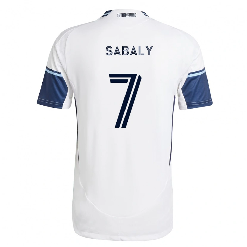 Danxen Men Cheikh Sabaly #7 White Royal Blue Home Jersey 2026/27 T-Shirt