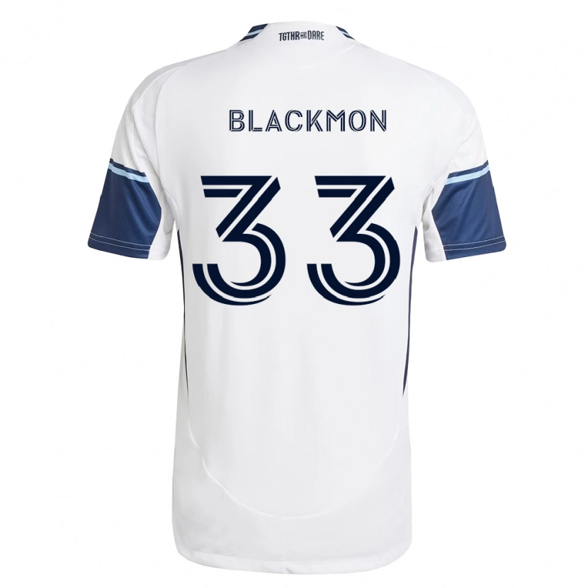 Danxen Men Tristan Blackmon #33 White Royal Blue Home Jersey 2026/27 T-Shirt
