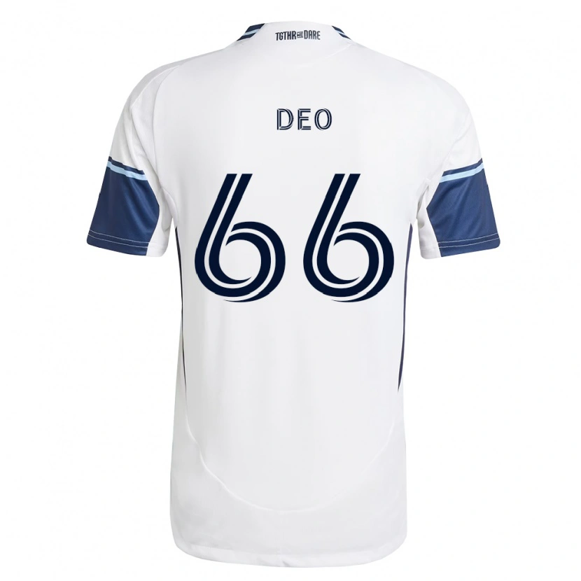 Danxen Men Sahil Deo #66 White Royal Blue Home Jersey 2026/27 T-Shirt