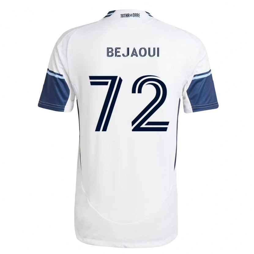 Danxen Men Aiden Bejaoui #72 White Royal Blue Home Jersey 2026/27 T-Shirt
