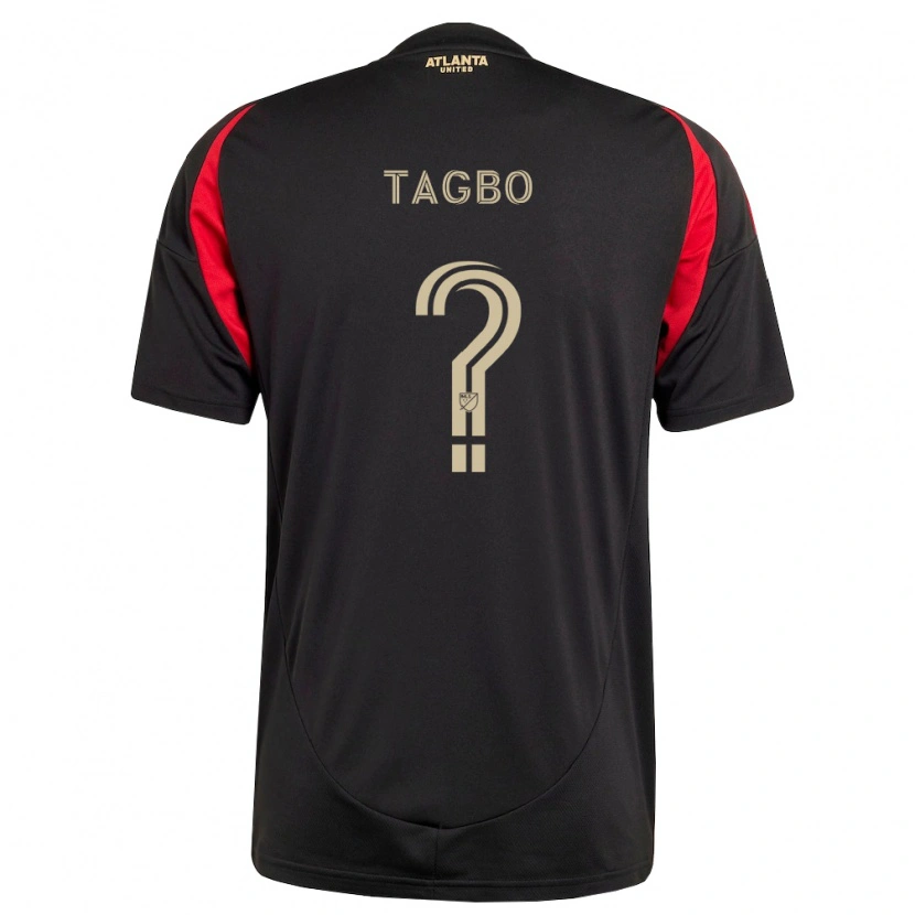 Danxen Men Daniel Tagbo #0 Black Red Home Jersey 2026/27 T-Shirt