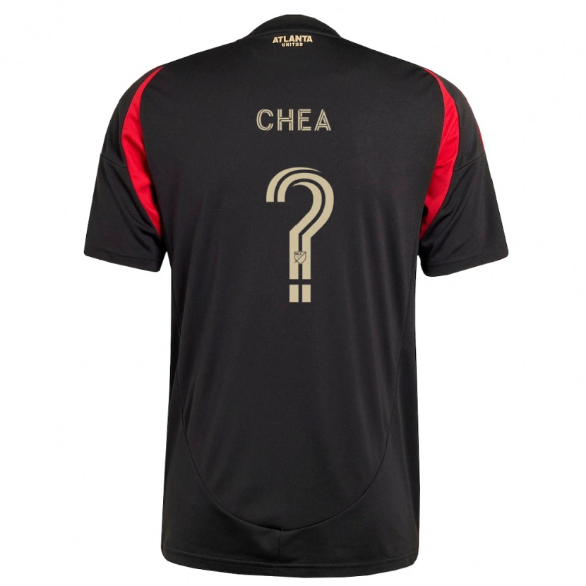 Danxen Men Williver Chea #0 Black Red Home Jersey 2026/27 T-Shirt