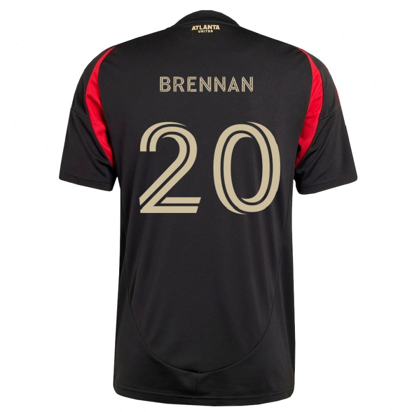 Danxen Men Luke Brennan #20 Black Red Home Jersey 2026/27 T-Shirt
