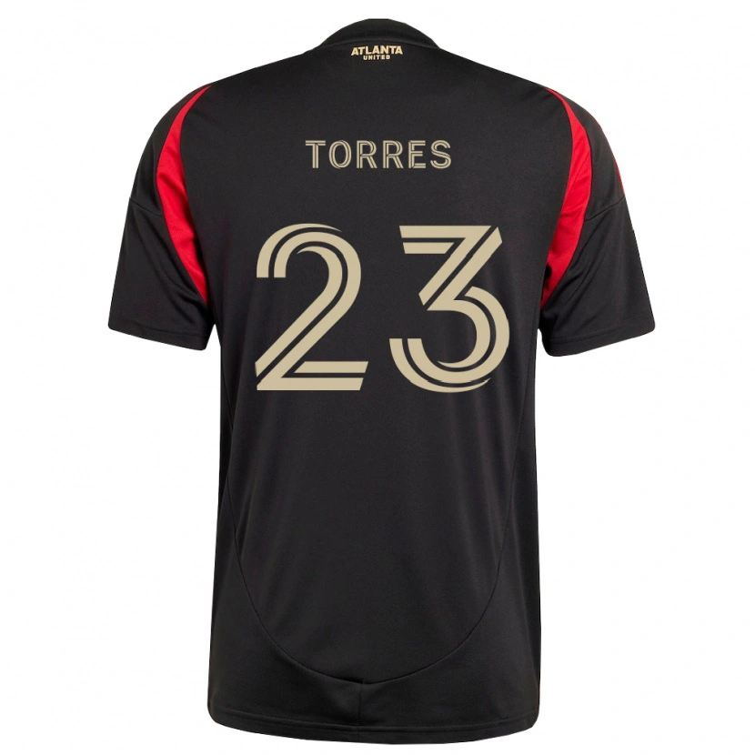 Danxen Men Adyn Torres #23 Black Red Home Jersey 2026/27 T-Shirt