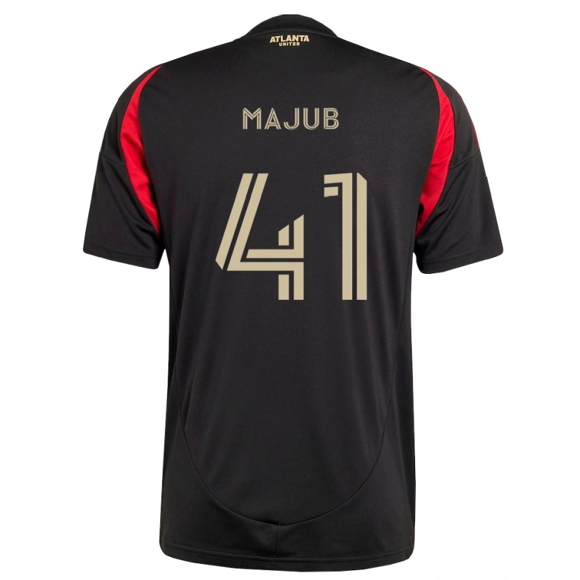 Danxen Men Toto Majub #41 Black Red Home Jersey 2026/27 T-Shirt